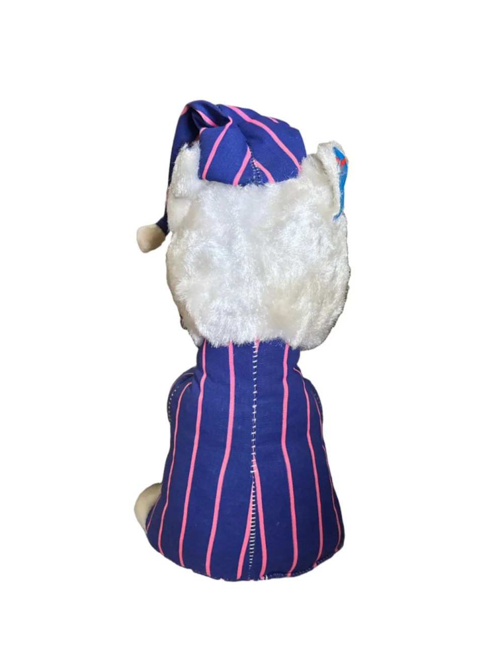 Unisex Unbranded Stuffed Animal Toy One Size White Blue Pink